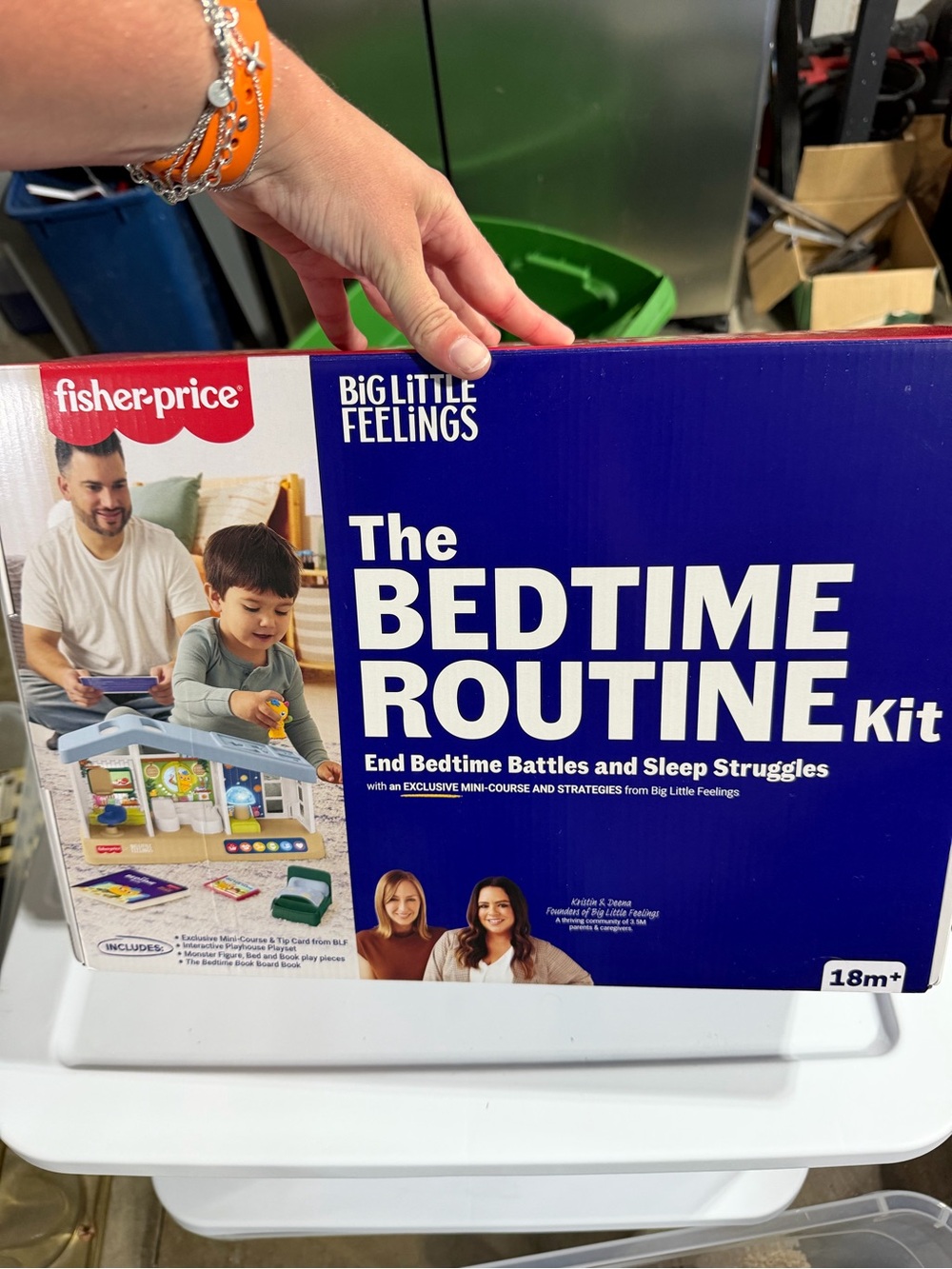 Fisher-Price Bedtime Routine Kit Blue & White Box